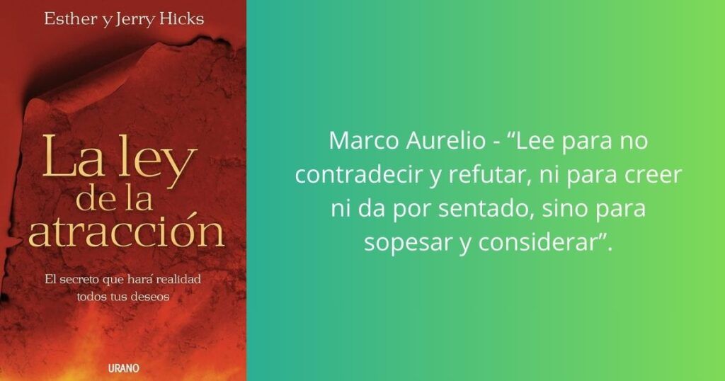 Portada del libro La ley de la atracción