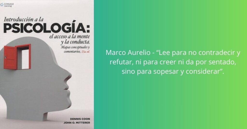 Portada del libro: Introducción a la psicología