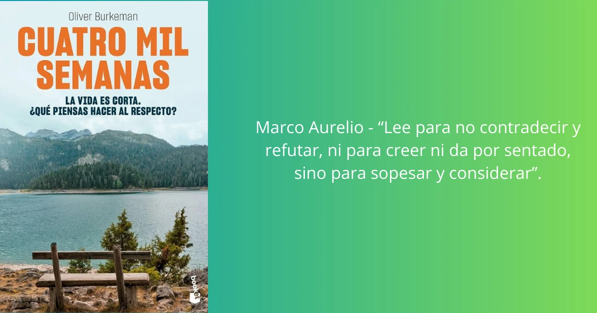 Resumen del libro 4000 semanas